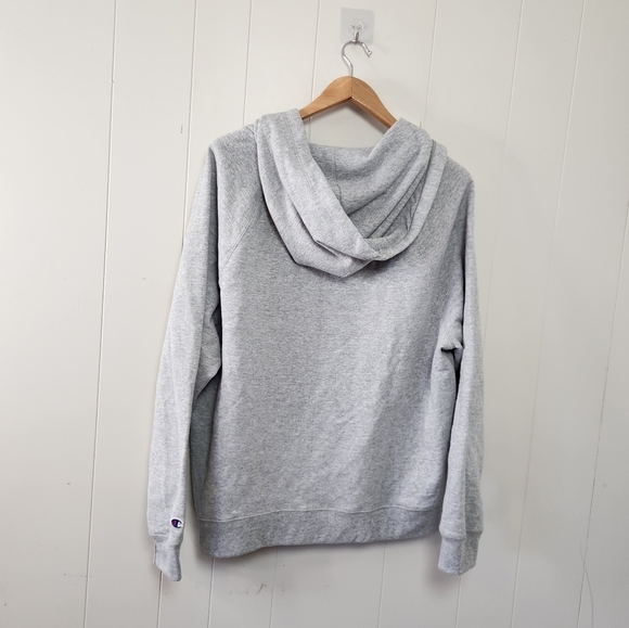 Champion Full Zip up Gray Sweatshirt Powerblend Hoodie Plus 2X New NWT Gift - Picture 4 of 12